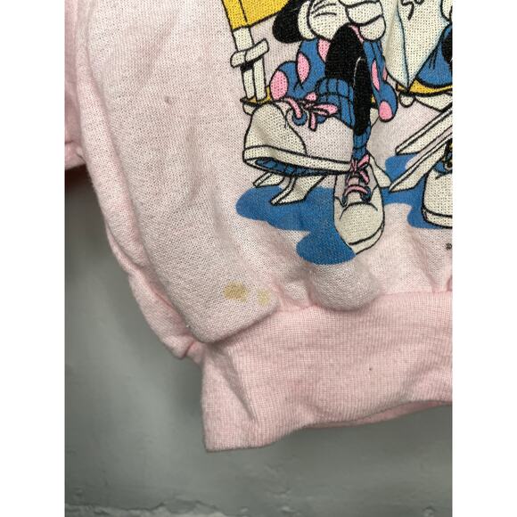 VINTAGE Disney Infant Hoodie Front Back Graphic Print Directors Chairs Script - Picture 8 of 9